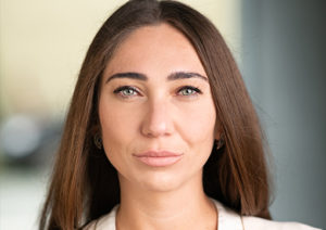 Headshot of Ilona Avramenko looking directly into the camera